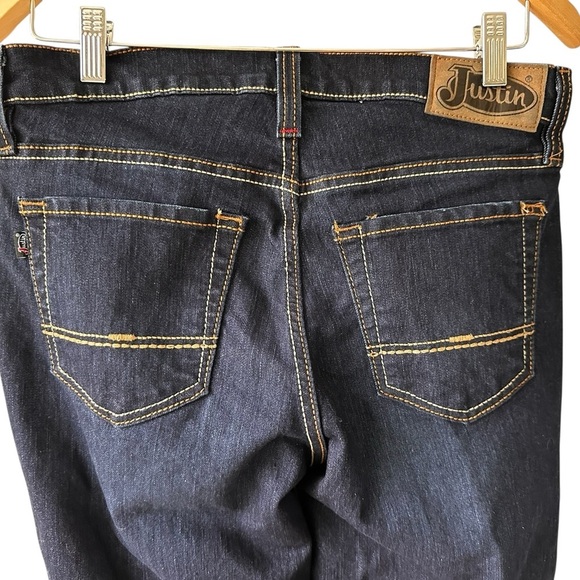 Justin Boots Men’s J2 Slim Straight 31x36 Jeans - Picture 6 of 16